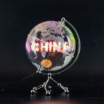 Original Factory OEM Holographic 3D LED Earth Globe Display Hologram Fan Globe