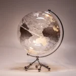 Professional Supplier Custom Acrylic Transparent  Rotating World Earth Globes - Image 5