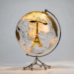 Wholesale 10 Inch Tourist Souvenirs  Rotating Decoration World Globe Metal Base Globe Map - Image 2