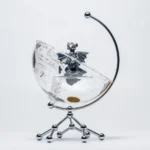 Home Ornaments and Crafts Crystal Globe Christmas Decoration Transparent World Globe Decor - Image 6