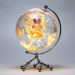 Wellfun Table Stand Move Frame Decordecor World and Craft Gift Novelty Gifts Globe Earth Globe Decor Globe - Image 3