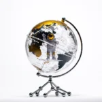 Hot Selling 20cm 8Inch English Transparent Decor World Earth Globe for Education Globes - Image 3