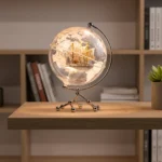 Wellfun Wall Decor Map Decorative Accessories Nautical Brass Home and Novelty Gifts Globe Earth Globe Decor Globe - Image 3