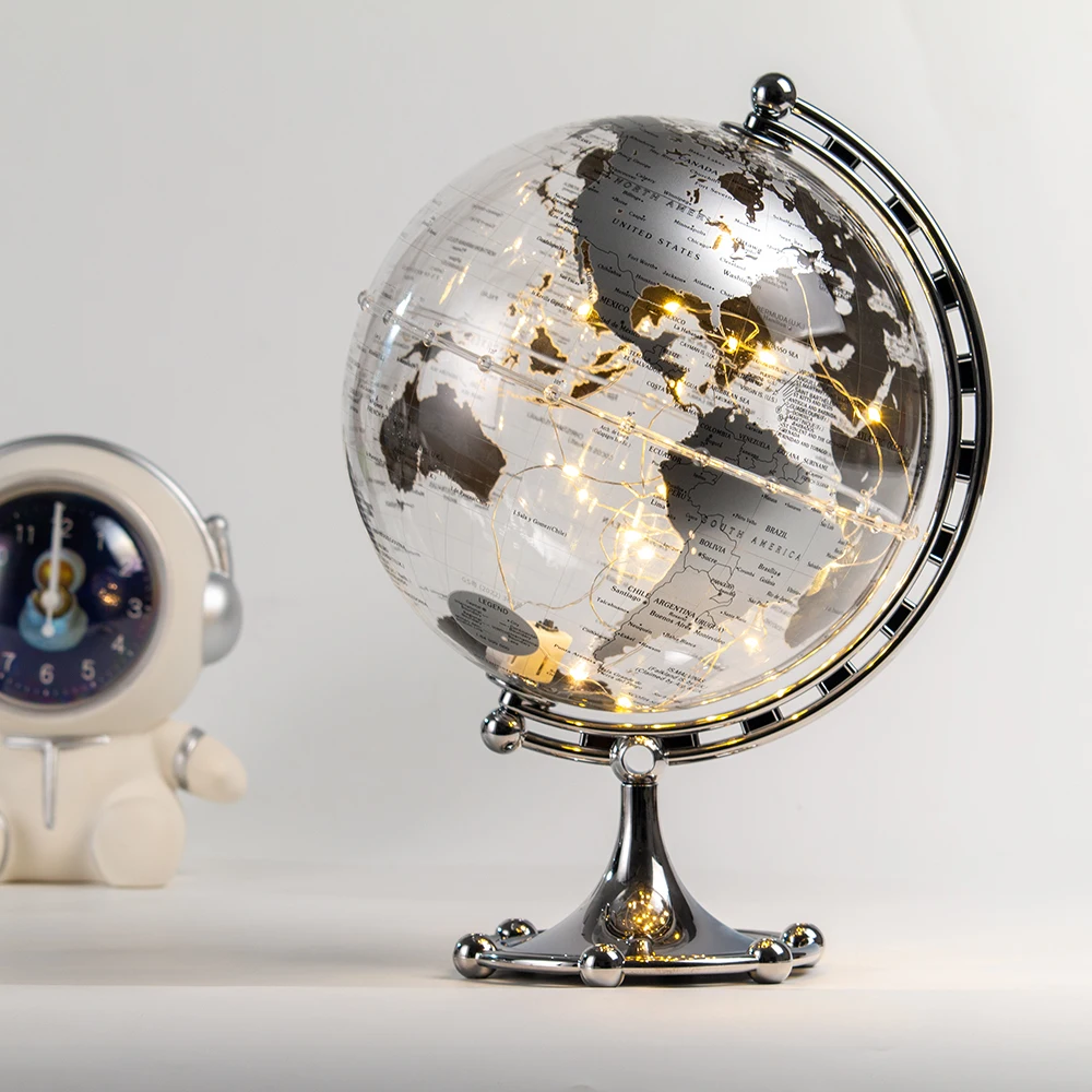 H40171518c95c44169d39aba4ee043a62t.webp Wellfun Home Decor Latest Astronomy Creative Ornament Vintage Antique Table Novelty Gifts Globe Earth Globe Decor Globe - Image 1