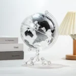 Wellfun Decor Earth Stand With Toys Plastic Decorative Smart World Upside Down Enovelty Gifts Globe Earth Globe Decor Globe - Image 4