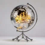 Wellfun Creative New Chinese Handmade Earth Globe Decoration Modern Colorful World Globes for Indoor Home Decor Office LED Gifts - Image 6