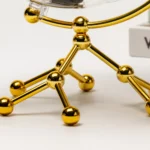 Wholesale Acrylic Transparent Gold Earth Globes Toy Home Decorative Globes World Desk Globe - Image 5