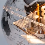 Wellfun Light Luxury Globe Ornaments Office Desktop Decoration 10 Inch Earth World Globes - Image 3