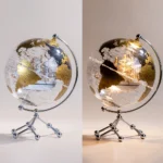 Wellfun Home Decorated Products Earth Design Creativity Rotating Novelty Gifts Globe Earth Globe Decor Globe - Image 2