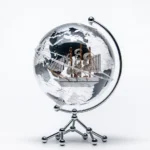 Hot Sale Luxury Desk Transparent Globe Decoration Creative Living Room Office Business Gift - Image 3