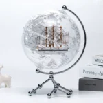Metal Home Decorative Transparent World Earth Globes