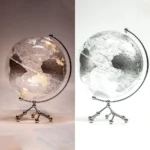 Wellfun Other Home Decor World Lamp Stable Heavy Metal Base Vintage Novelty Gifts Globe Earth Globe Decor Globe - Image 3