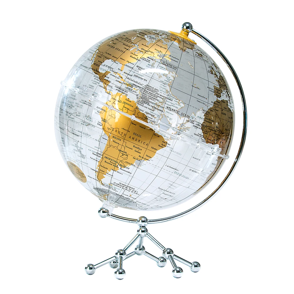 H5fe21e00c3c24a6882a55fbe00b7a641Z.webp 10Inch Golden Earth Education Globe Desktop Decoration for School and Kid's Toy Globe - Image 1