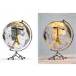 Huizhou High Quality World Globe Wholesale Transparent Globe Gift - Image 4