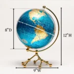 Novelty Gifts Wellfun Decorative Objects World Transparent Novelty Gifts Globe Earth Globe Decor Globe - Image 3