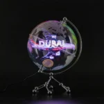 Wellfun Customized Holographic Display 3D Hologram Fan Transparent Earth Globe - Image 2