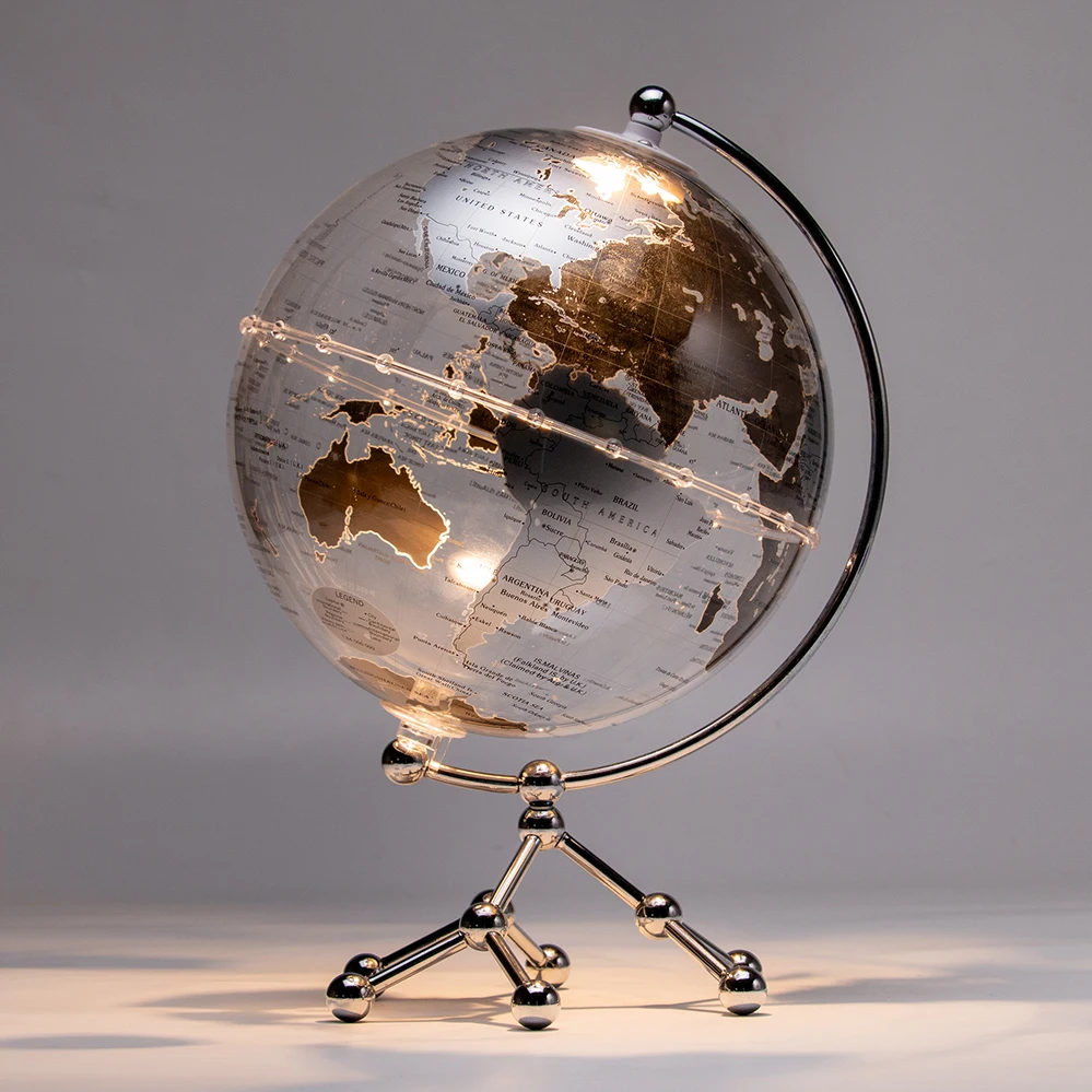 H72da2071efcd432bb45019a674481e0eg.webp Wellfun Home Decor Piece Resin Ornaments New Product Ideas 2024 8 Inch Novelty Gifts Globe Earth Globe Decor Globe - Image 1