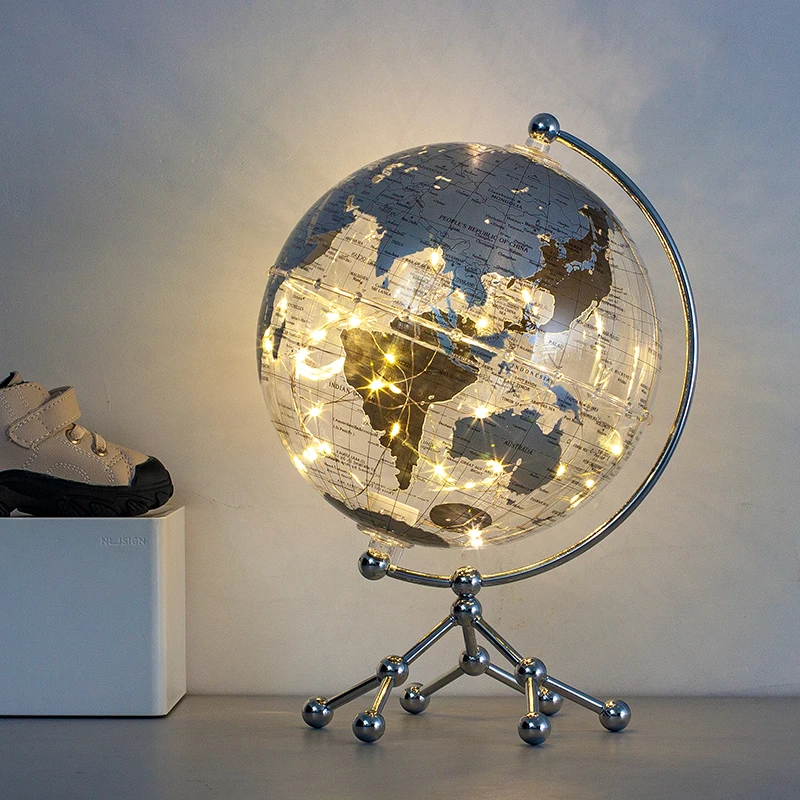 H767ad927e995470aa6b5685b5be214a60.webp Hot Sale World Globe Touch Control Light Desktop Decorative Custom Novelty Gifts Globe Earth Suppliers - Image 1