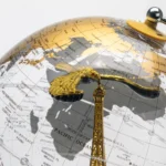 Wholesale 10 Inch Tourist Souvenirs  Rotating Decoration World Globe Metal Base Globe Map - Image 4