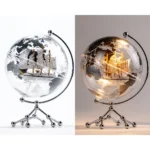 Novelty Gifts Wellfun Latest Products Rotating Glass Luxury Items Novelty Gifts Globe Earth Globe Decor Globe - Image 6