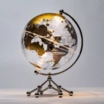 Wellfun Transparent Ornament Offical Luxuriant Item Graduation Gifts World Map New Novelty Gifts Globe Earth Globe Decor Globe - Image 3