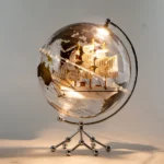 Wellfun Factory Hot Sale 25CM Vertical Bright  Universal Globes Is Used to Decorate Desktop Eearth Globe - Image 2