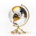 Clear Ocean and Colorful Land Modern Design World Map Globe Full World Earth Globes for Home and Office Decoration Globes - Image 3