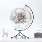 Hot Sale Rotating Earth Globe Acrylic Transparent World Globes Map - Image 3