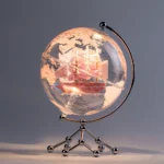 Wellfun Factory Plastic Globe Decor Desktop World Map Education Earth Globe Map English - Image 3
