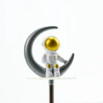 Wellfun Illuminated 8Inch English Acrylic Rotating Education World Map Globe with Bluetooth Desktop Teaching Earth Globe - Image 6