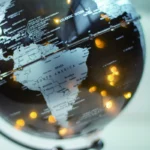 Wellfun Nova Floating Earth Terrestrial Sculpture Large 10 Inch World in English Novelty Gifts Globe Earth Globe Decor Globe - Image 5