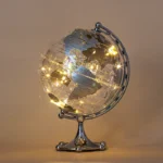 Wellfun Unique Products Light String Perfect Decor for Kids Room Glass Novelty Gifts Globe Earth Globe Decor Globe - Image 3