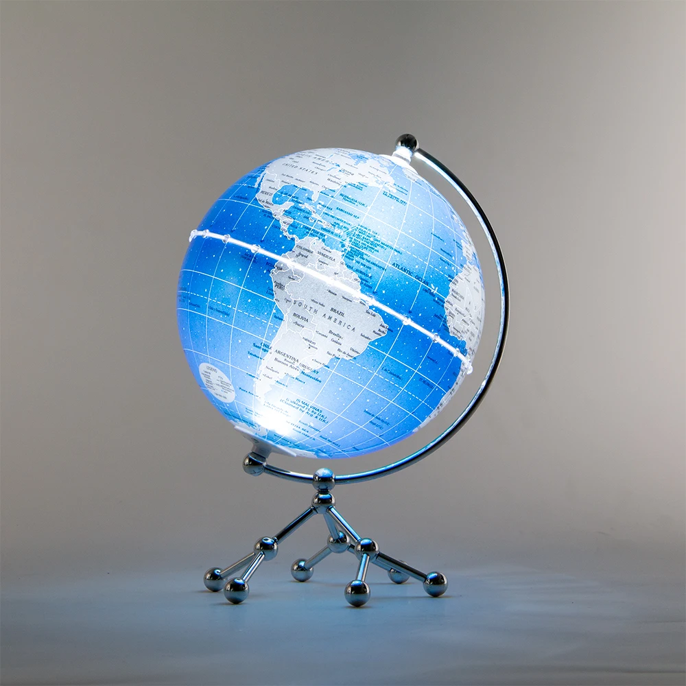 Hc5209d978e2143aea76fc9ff4fb71143l.webp Science and Education Model Wholesale Earth Globe Geographic Teaching Interactive World Map Globe - Image 1