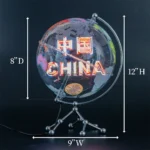 Fast Delivery Clear World Globe a Holographic Display 3D LED Rotating Globe