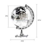 Wellfun Sailboat Decor DIY World Decorative Ornaments Home Latitude Novelty Gifts Earth Globe Decor Globe - Image 2
