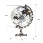 Wellfun Unique Products Light String Perfect Decor for Kids Room Glass Novelty Gifts Globe Earth Globe Decor Globe - Image 2