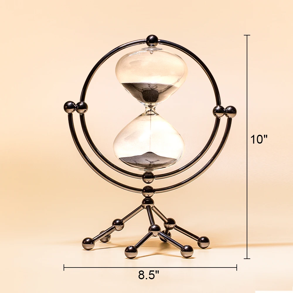 He05acd566bc7450faa97d39c41308f66k.webp Wholesale Wellfun Supplies Glass Sand Timer Hourglass - Image 1