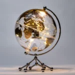 Factory Direct Home Decor Display Earth Globe Desktop Rotating World Globes - Image 5