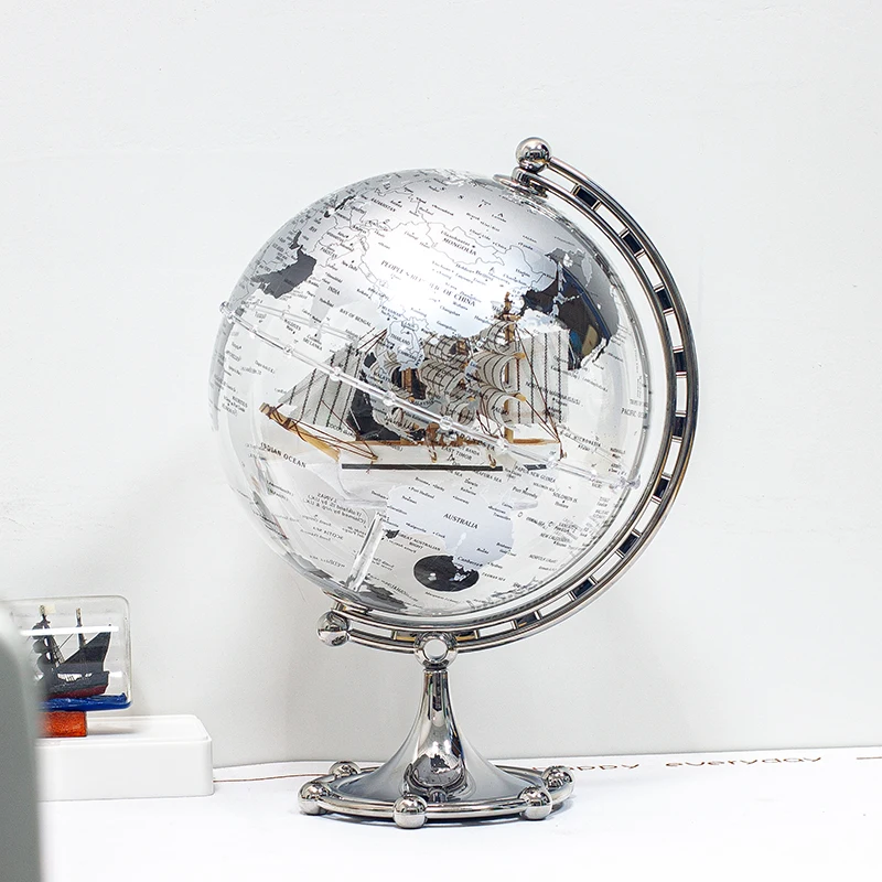 He4967dc2e4284773ad0564b5ab26bbccP.webp Wellfun Gift Supplies Souvenir Home Decoration Items Beauty Novelty Gifts Globe Earth Globe Decor Globe - Image 1