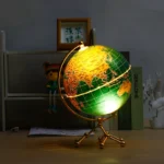 Wellfun Acrylic Decorative Earth Ornament Teaching Home Furniture and Decor Novelty Gifts Globe Earth Globe Decor Globe - Image 4