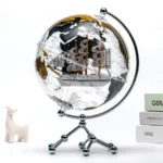 Wellfun Home Decorations World Globe Map of Wedding Gifts Mova Novelty Gifts Globe Earth Globe Decor - Image 6